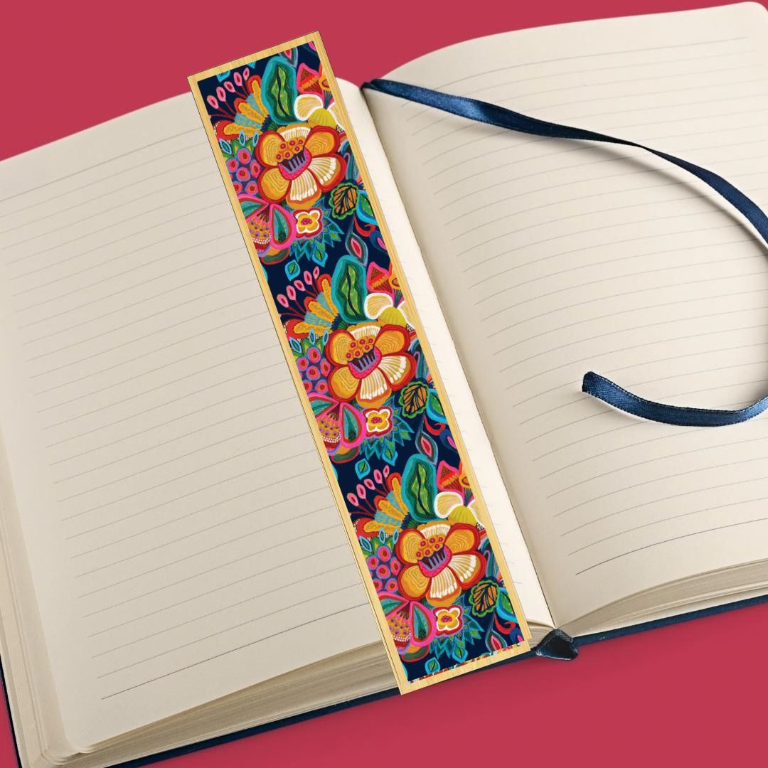 Radiant Spring Australian Wooden Bookmark - Kirsten Katz