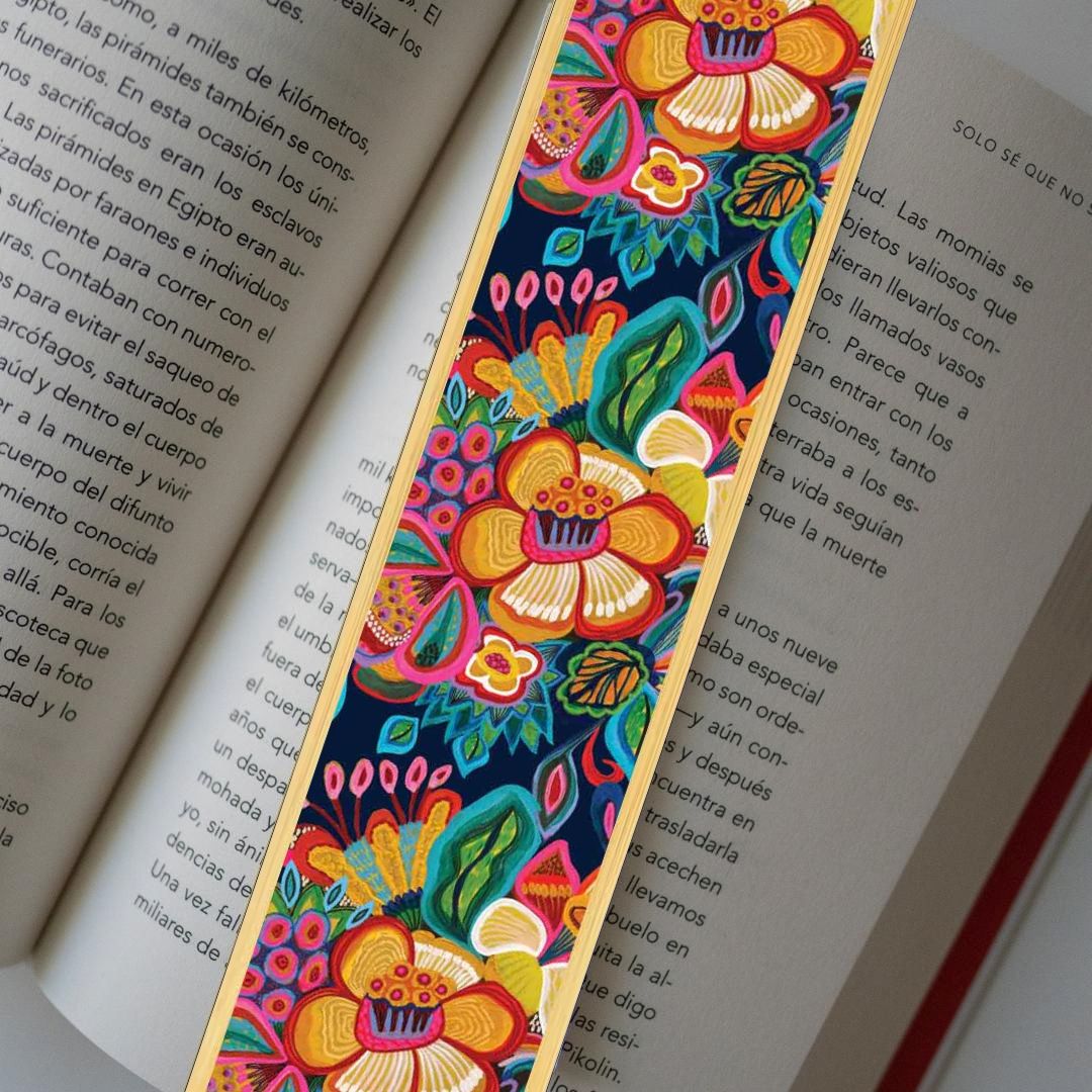 Radiant Spring Australian Wooden Bookmark - Kirsten Katz