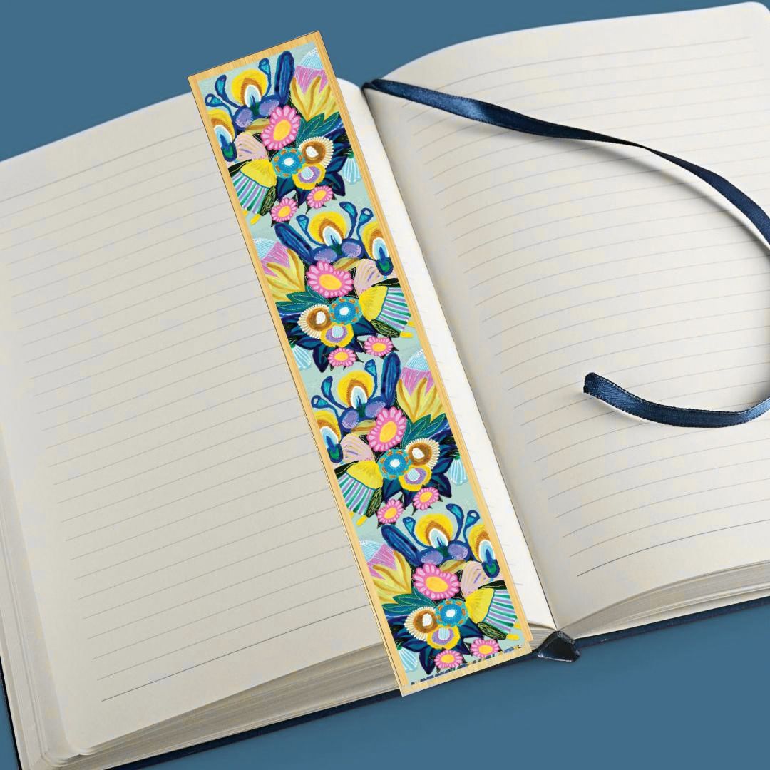 Bush Beauties Australian Wooden Bookmark - Kirsten Katz