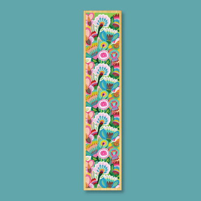 Pastel Flora Australian Wooden Bookmark - Kirsten Katz