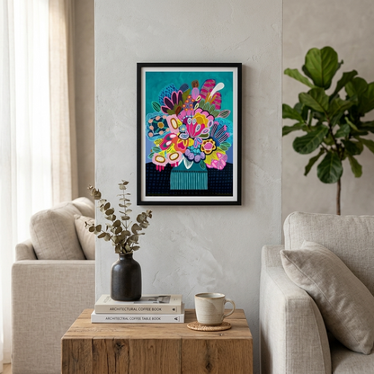 Botanica Stupenda Modern Wall Art Print