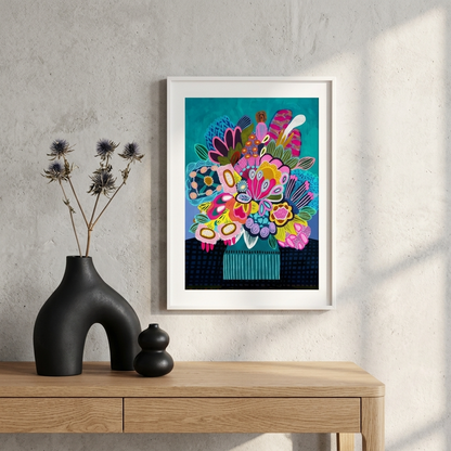 Botanica Stupenda Modern Wall Art Print