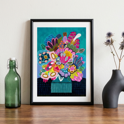 Botanica Stupenda Modern Wall Art Print