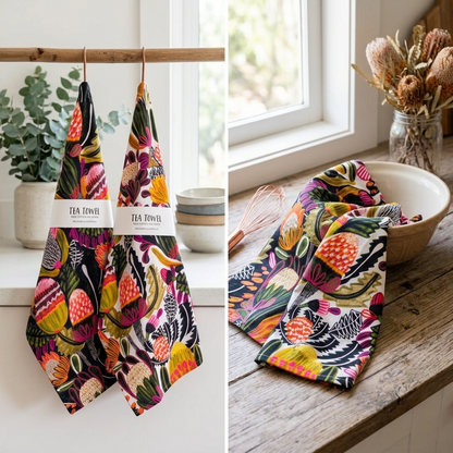 Bush Banksia Tea Towel Set