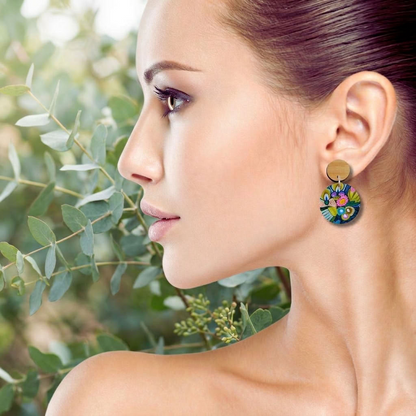 Bush Beauties Wooden Earrings Kirsten Katz