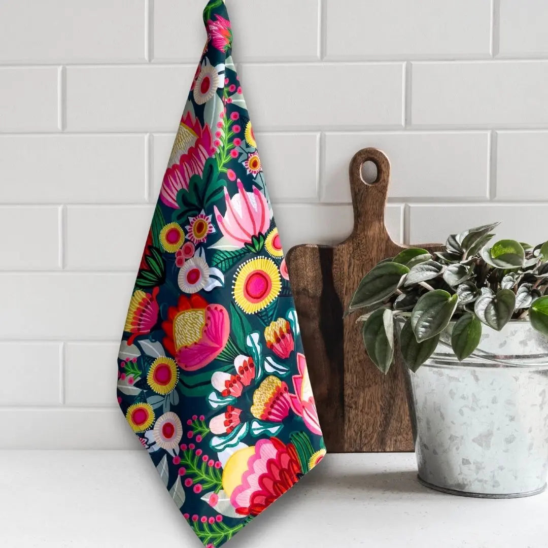 Garden Glory Designer Tea Towel