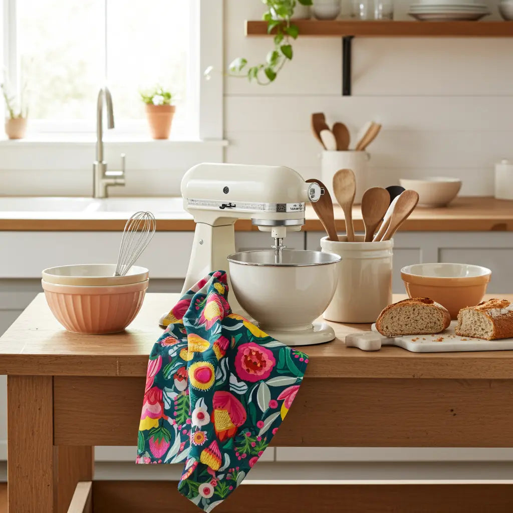 Garden Glory Designer Tea Towel