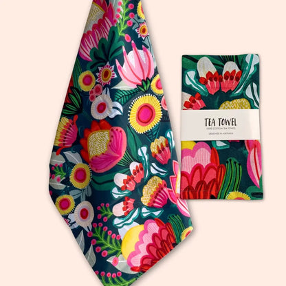 Garden Glory Designer Tea Towel