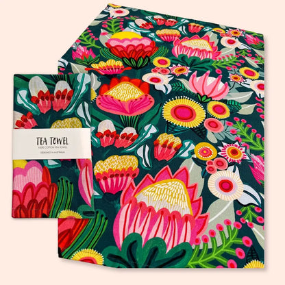 Garden Glory Designer Tea Towel