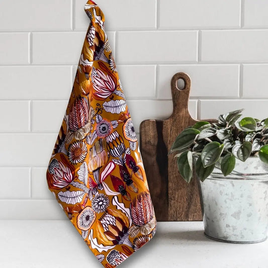 Bushland Designer Tea Towel