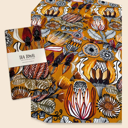 Bushland Designer Tea Towel