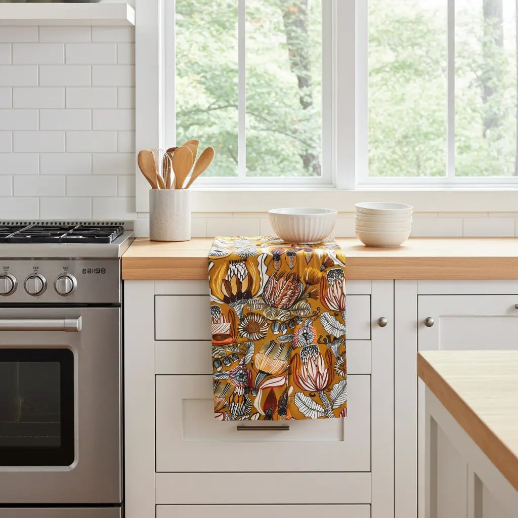 Bushland Designer Tea Towel