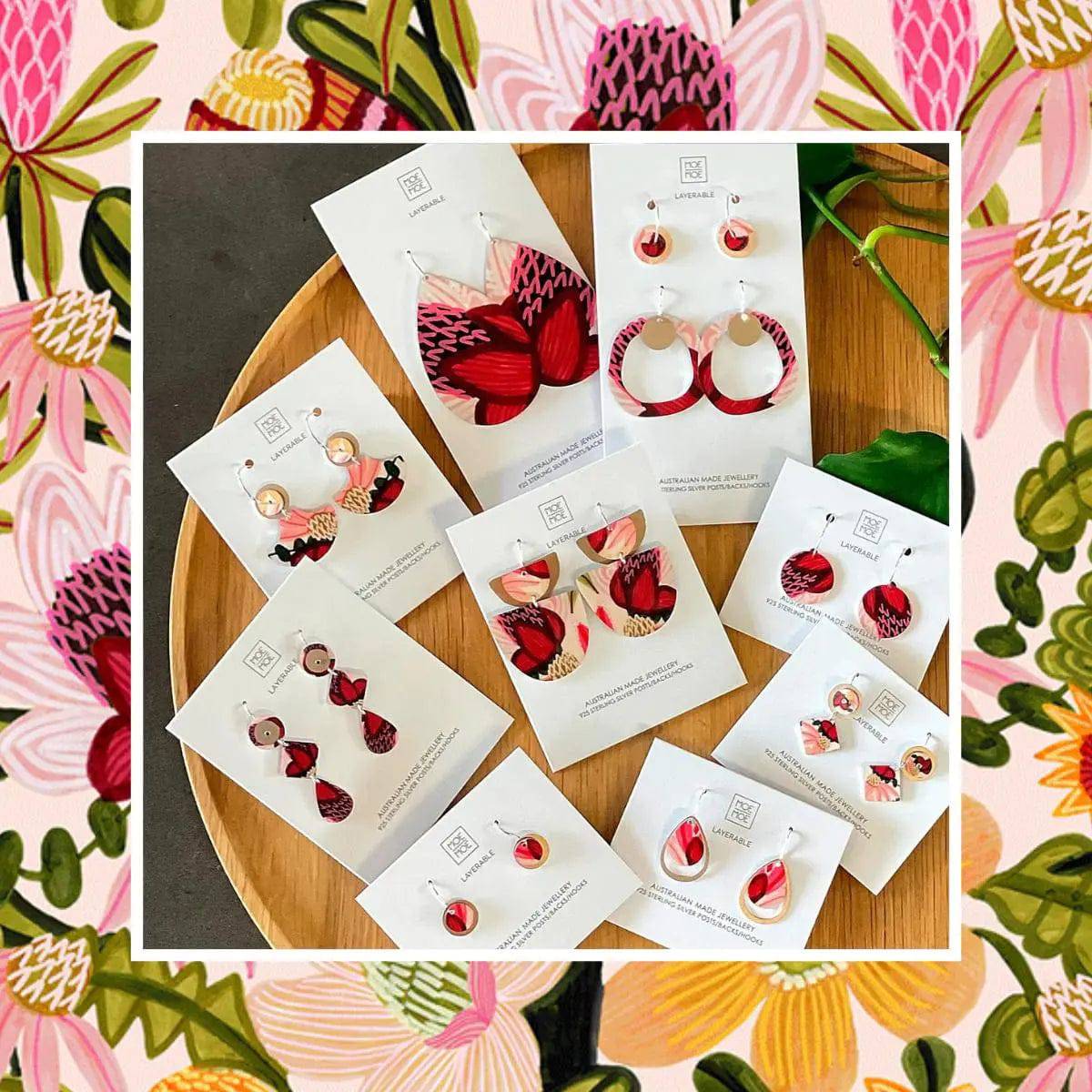 Pagoda 2025 hoop earrings