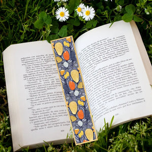 Banksia Linear Australian Wooden Bookmark Kirsten Katz