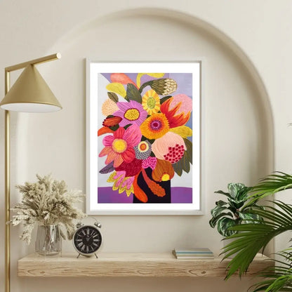 Big Blooms - Modern Flower Art Print  Kirsten Katz