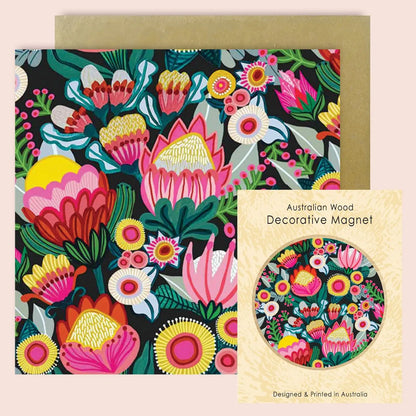 Bush Beauties Magnet & Card Set  Kirsten Katz