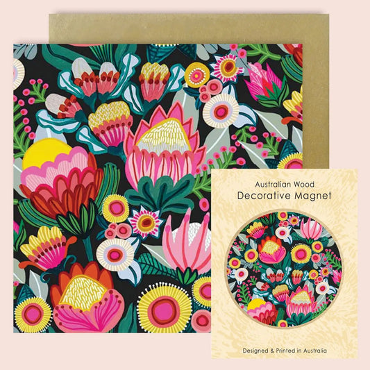 Bush Beauties Magnet & Card Set  Kirsten Katz