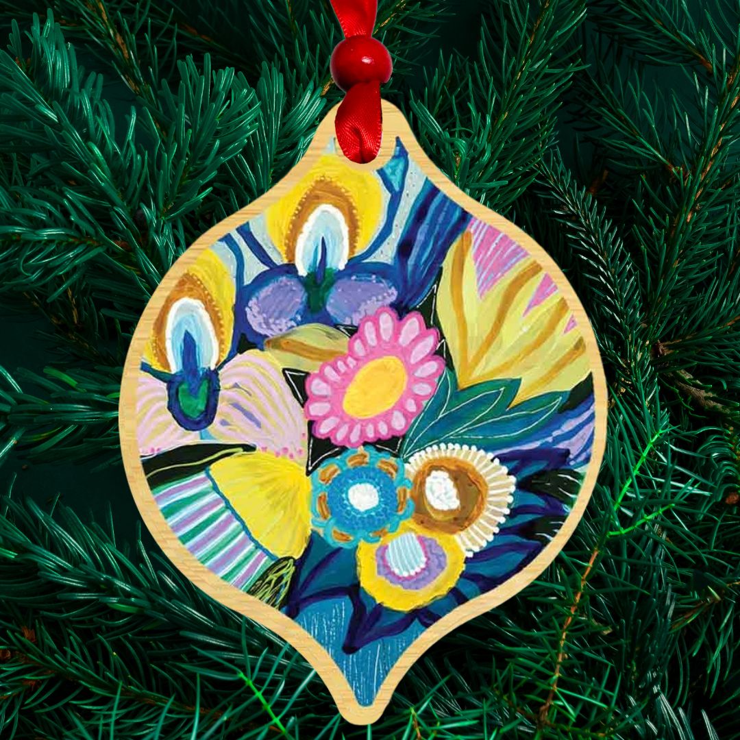 Bush Beauties Australian Christmas Bauble Kirsten Katz