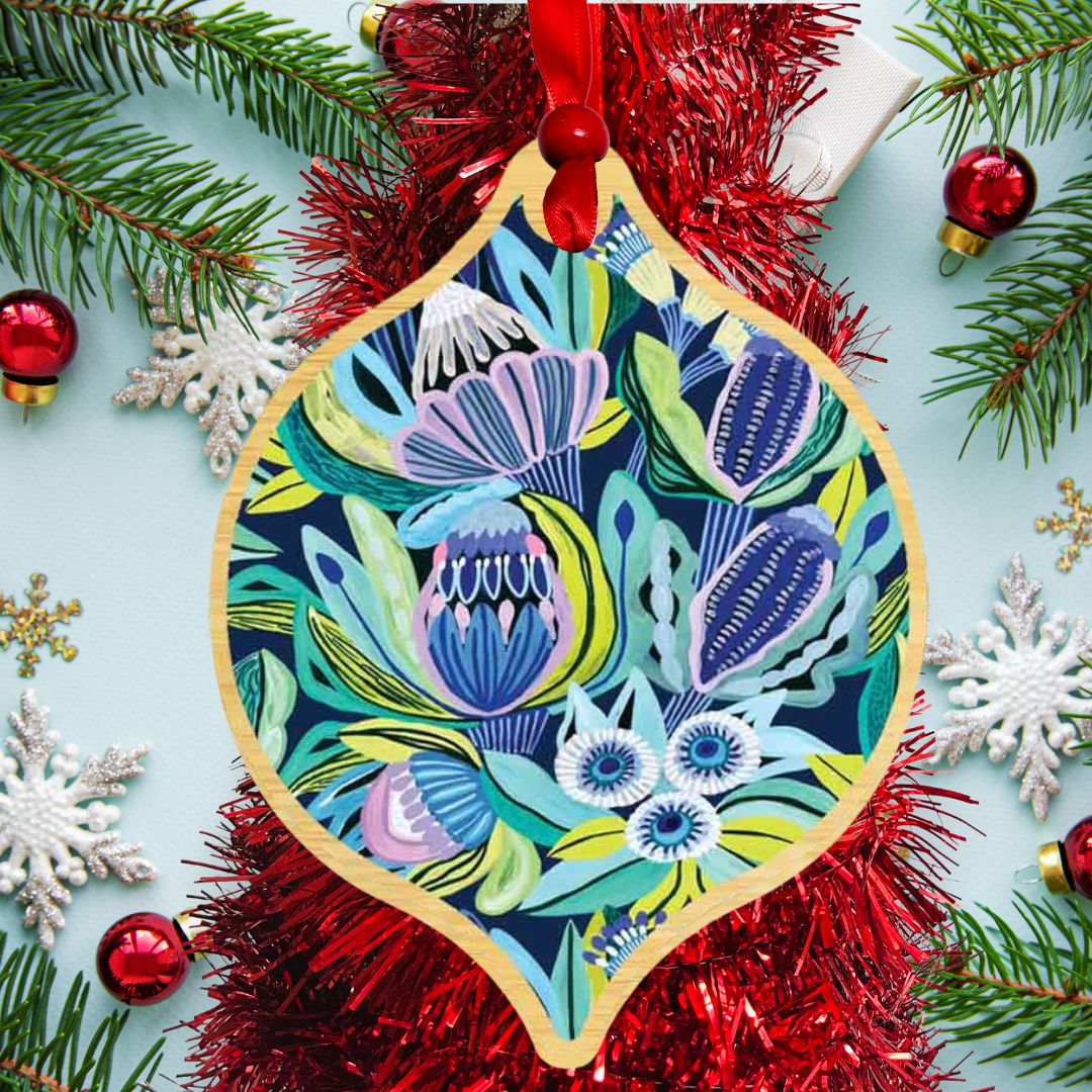 Australian Bush Christmas Bauble Kirsten Katz