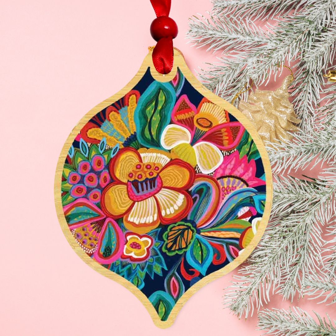 Radiant Spring Australian Christmas Bauble Kirsten Katz
