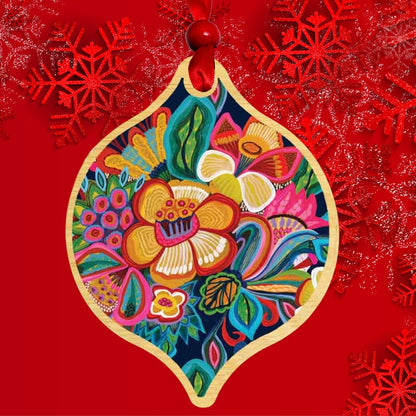 Radiant Spring Australian Christmas Bauble Kirsten Katz