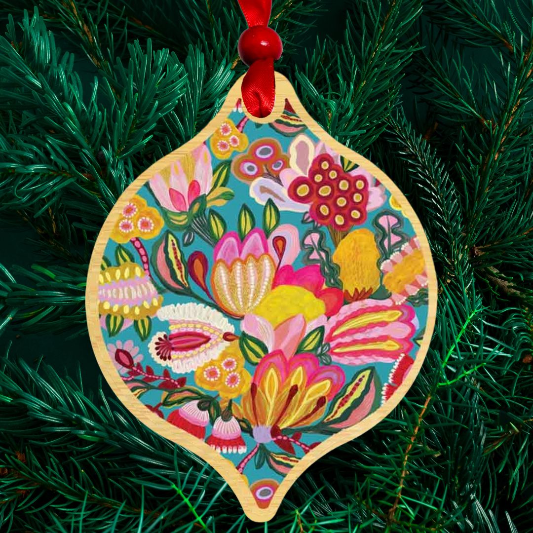 Sugarplum Australian Christmas Bauble Kirsten Katz