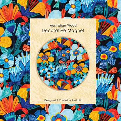 Cornflowers Magnet & Card Set  Kirsten Katz