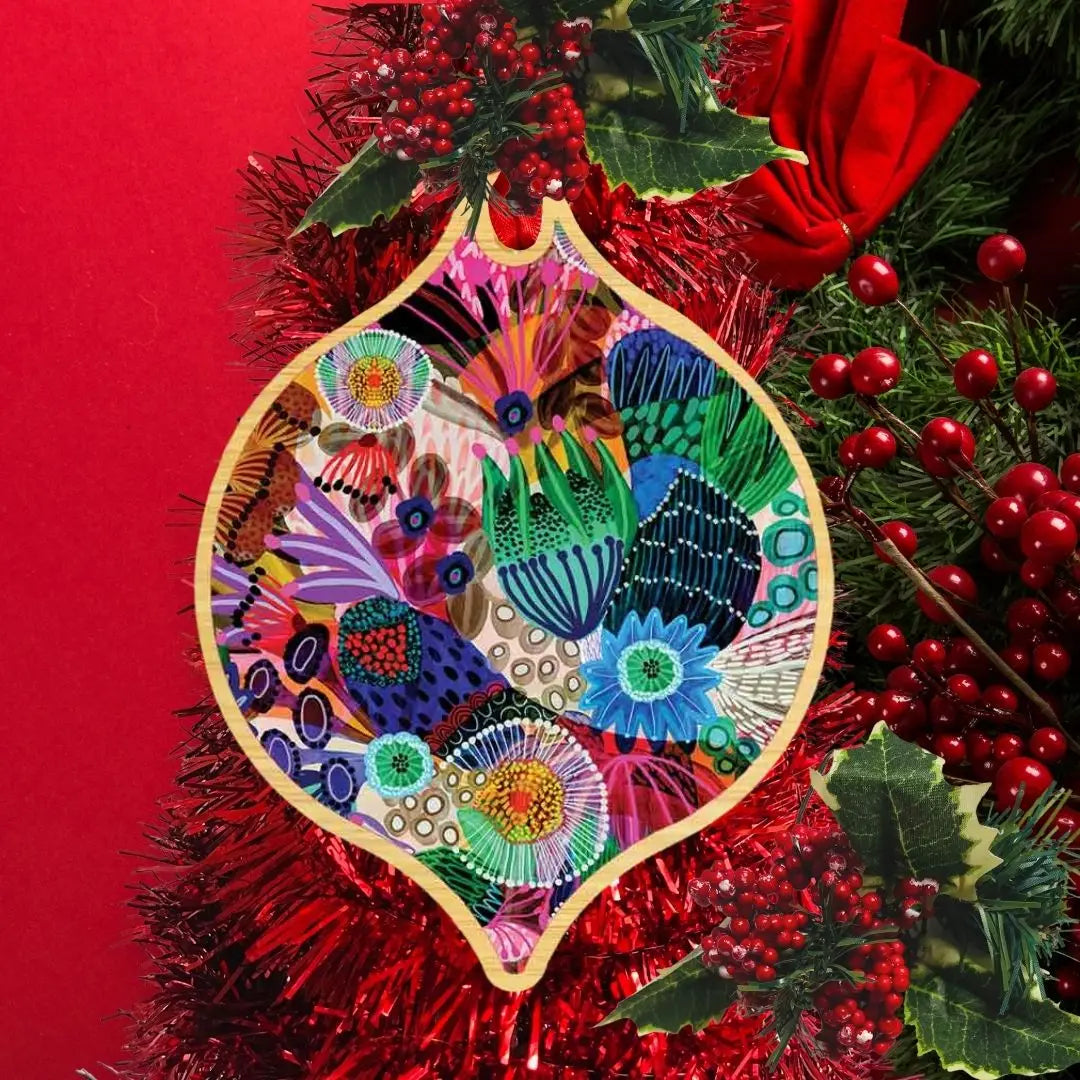 Garden of Eden Christmas Ornament  Kirsten Katz
