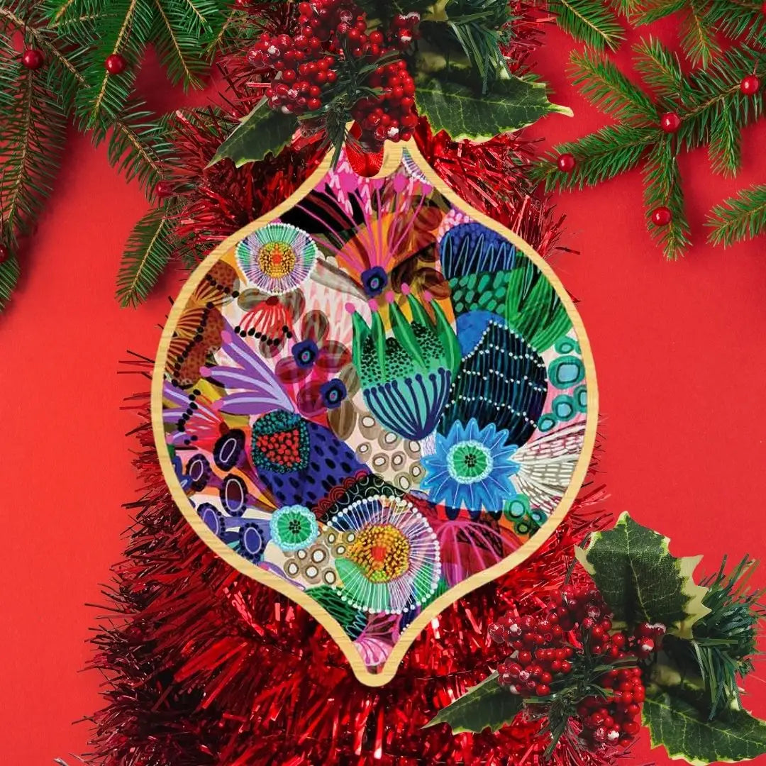 Garden of Eden Christmas Ornament  Kirsten Katz