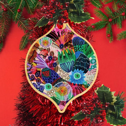 Garden of Eden Christmas Ornament  Kirsten Katz