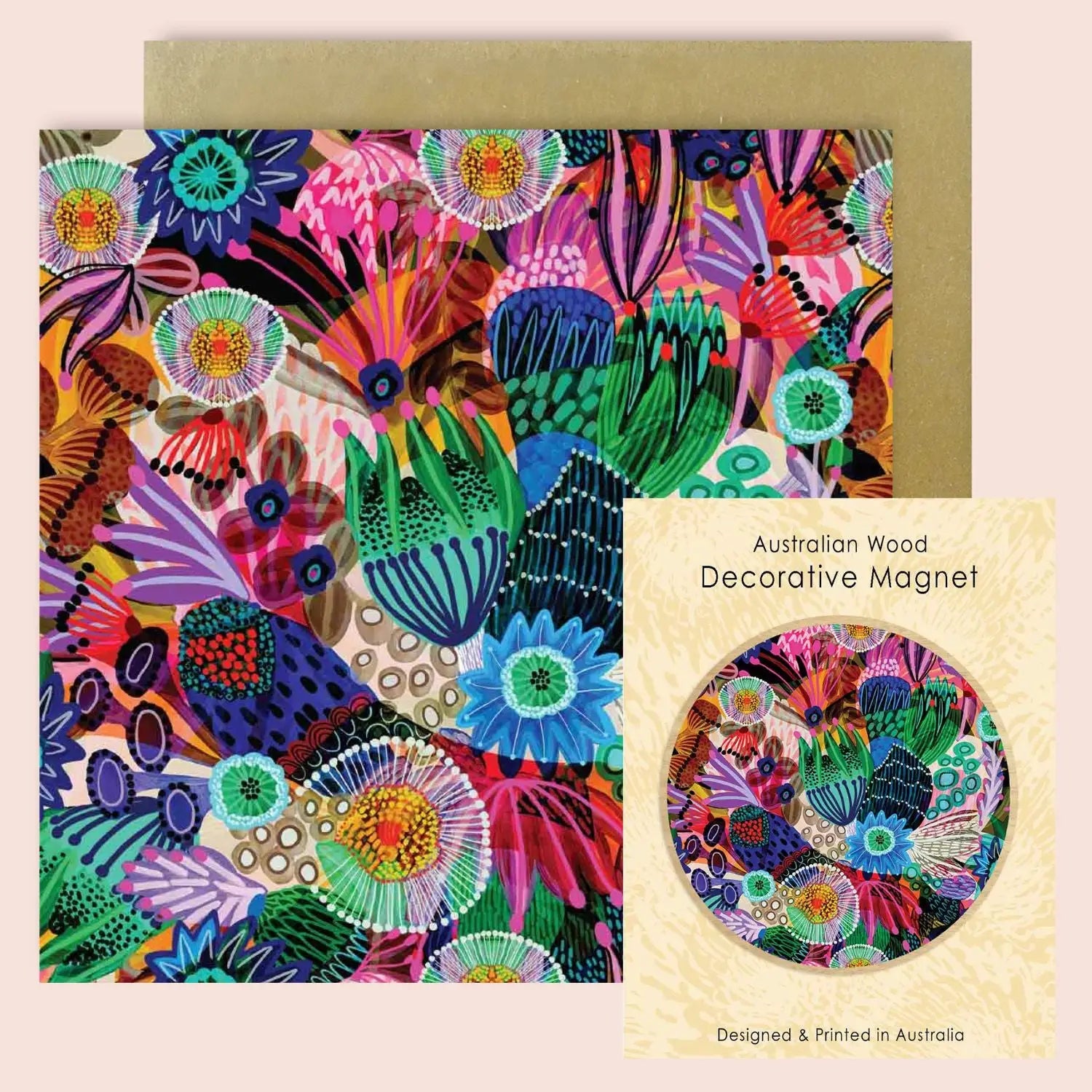 Garden of Eden Magnet & Card Set  Kirsten Katz