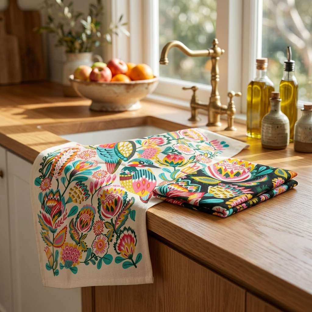 Kingfishers Tea Towel Set