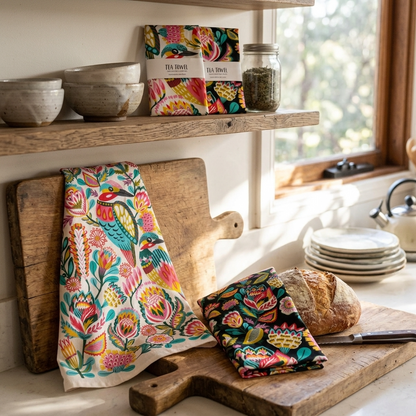 Kingfishers Tea Towel Set