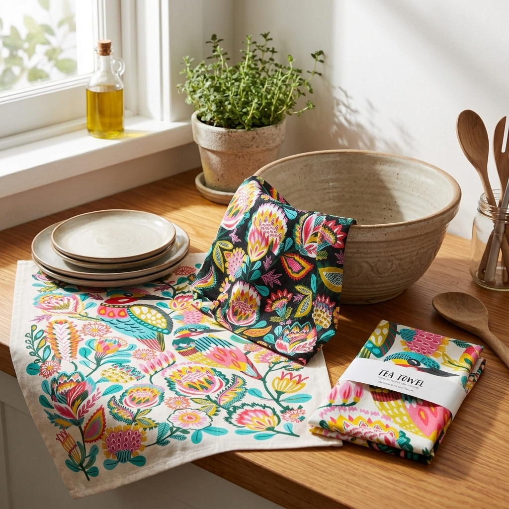 Kingfishers Tea Towel Set