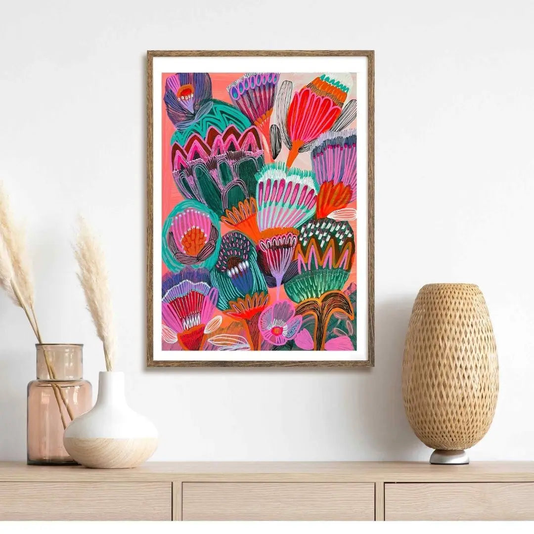 Kimberley Blooms – Botanical Art Print  Kirsten Katz