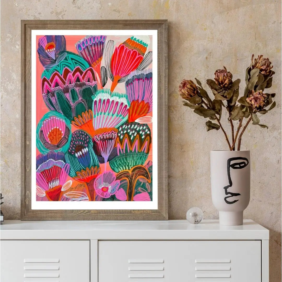 Kimberley Blooms – Botanical Art Print  Kirsten Katz