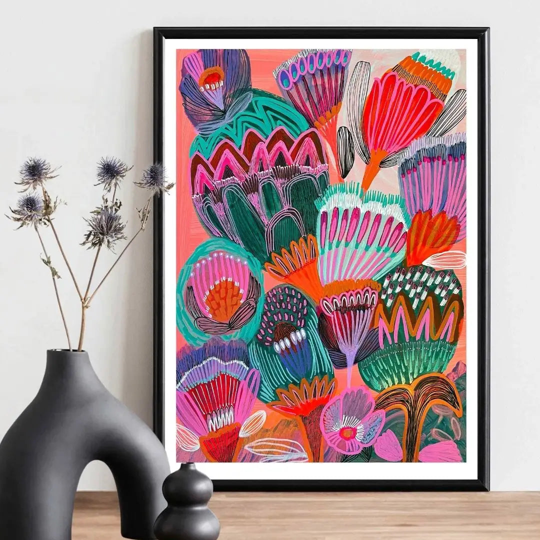 Kimberley Blooms – Botanical Art Print  Kirsten Katz