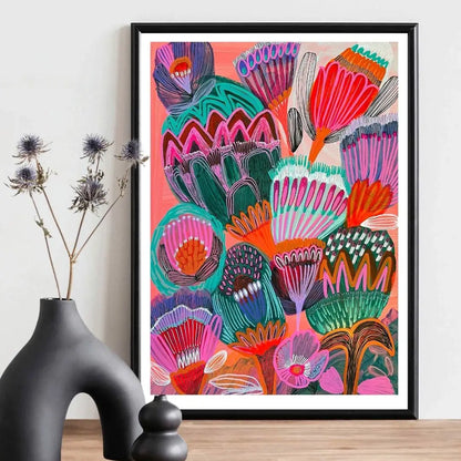 Kimberley Blooms – Botanical Art Print  Kirsten Katz