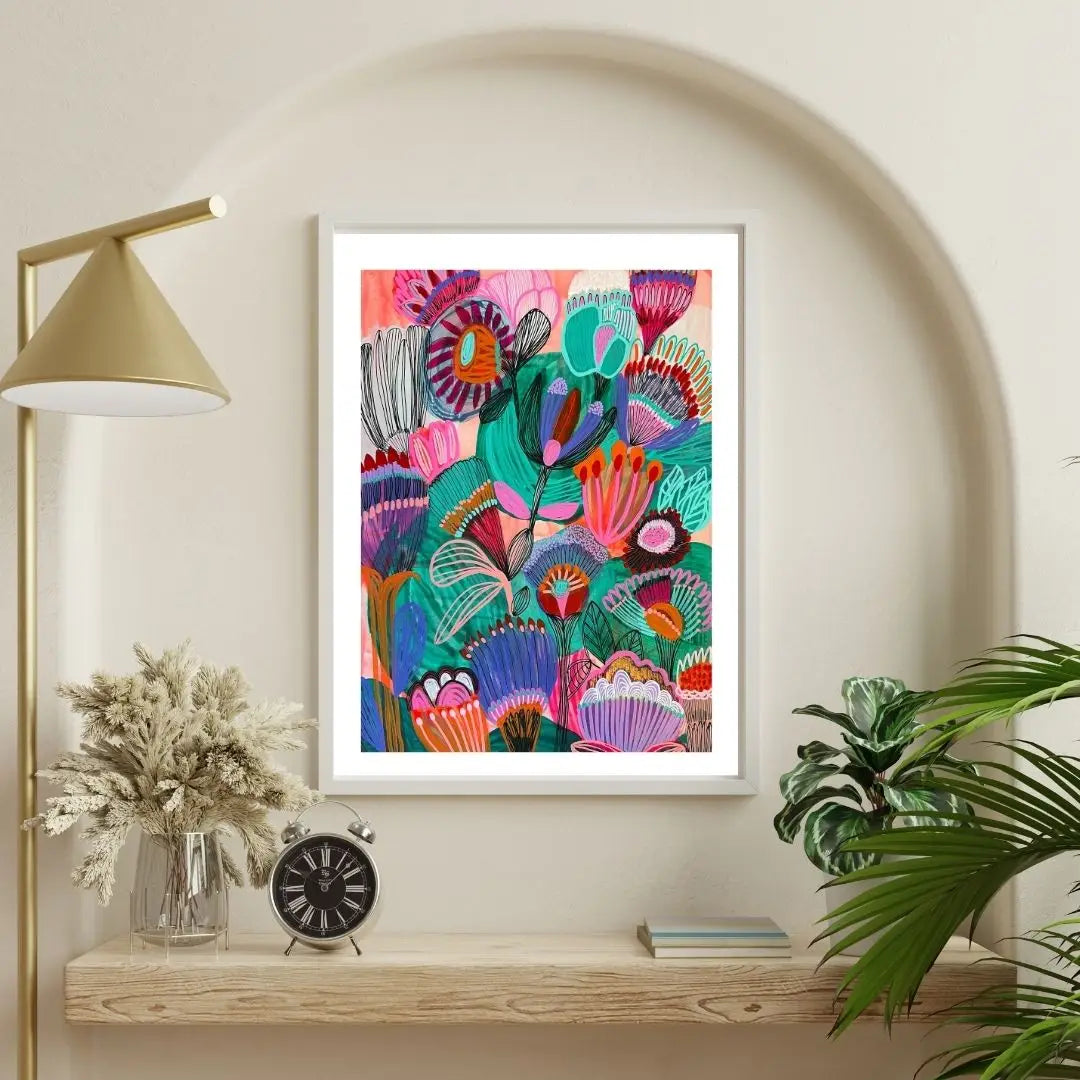 Kimberley Wildflowers – Botanical Art Print  Kirsten Katz