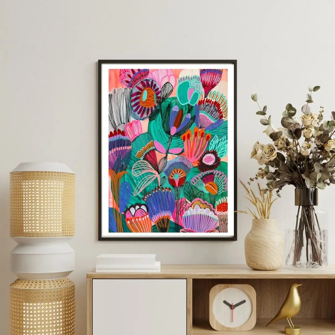 Kimberley Wildflowers – Botanical Art Print  Kirsten Katz