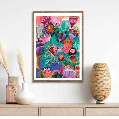 Kimberley Wildflowers – Botanical Art Print  Kirsten Katz