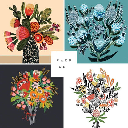 Native Flowers Card Set Kirsten Katz