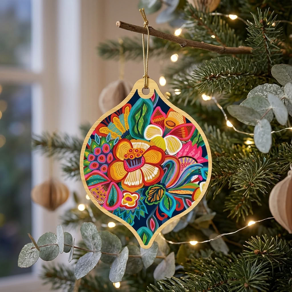 Radiant Spring Australian Christmas Bauble Kirsten Katz