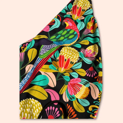 Rosella Majestica Designer Tea Towel