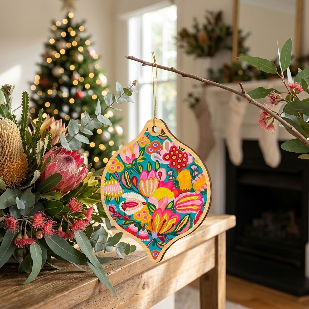 Sugarplum Australian Christmas Bauble Kirsten Katz