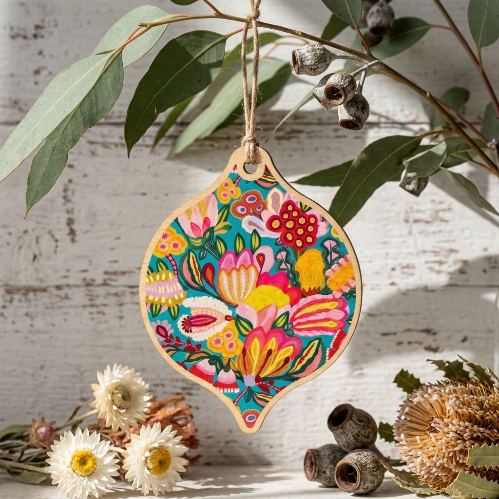 Sugarplum Australian Christmas Bauble Kirsten Katz