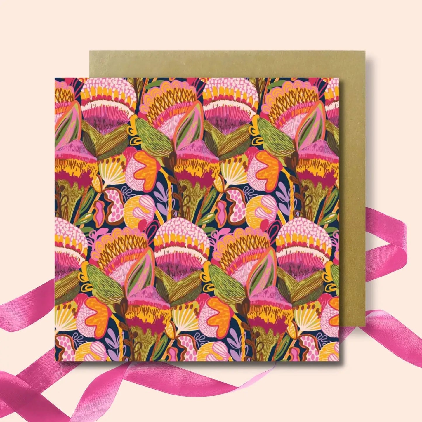 Set of 4 Greeting Cards – Cornflowers  Kirsten Katz