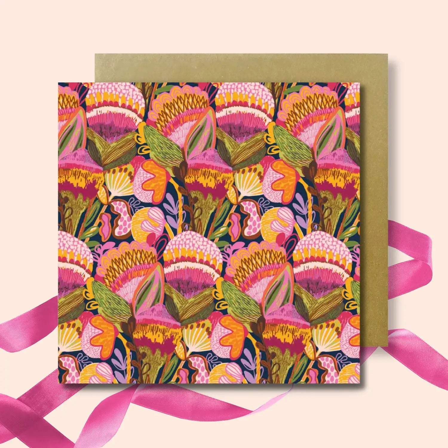 Set of 4 Greeting Cards – Cornflowers  Kirsten Katz