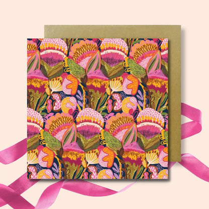 Set of 4 Greeting Cards – Cornflowers  Kirsten Katz