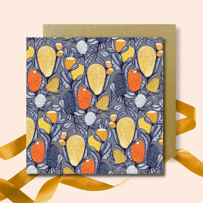 Set of 4 Greeting Cards – Cornflowers  Kirsten Katz